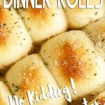 30-Minute Garlic Parmesan Dinner Rolls