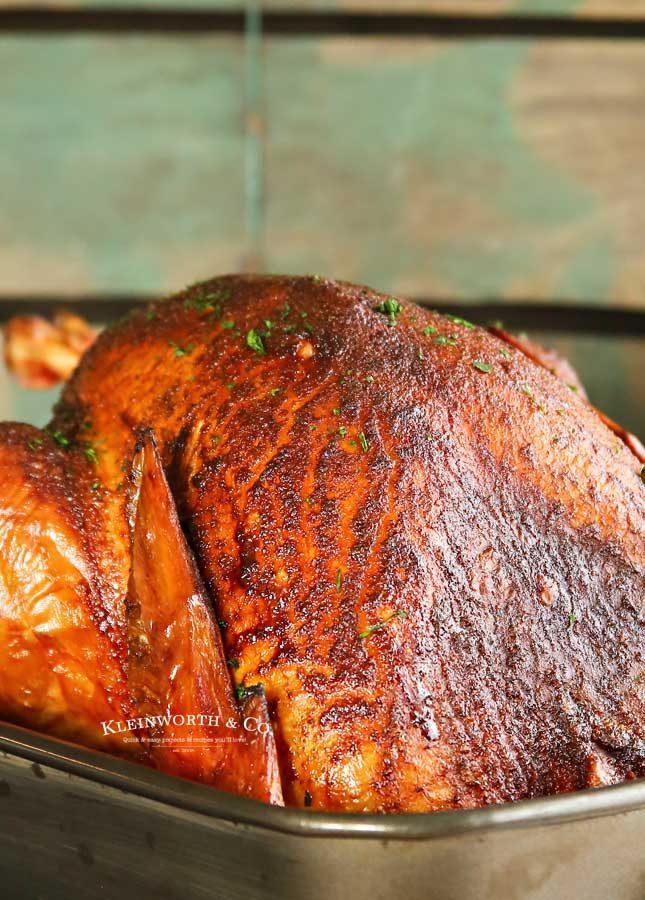 Easiest turkey recipe - Applewood Smoked Turkey - Traeger Recipe