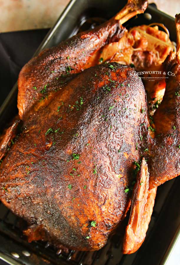 Applewood Smoked Turkey  for Traeger Recipe