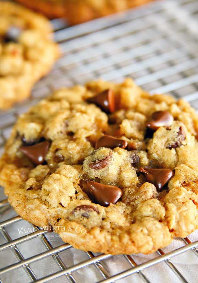 oatmeal cookies- Best Ever Cowboy Cookies