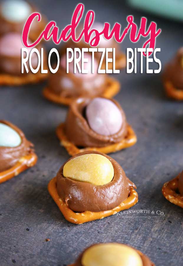 Cadbury Rolo Pretzel Bites