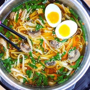 Instant Pot Ramen Soup