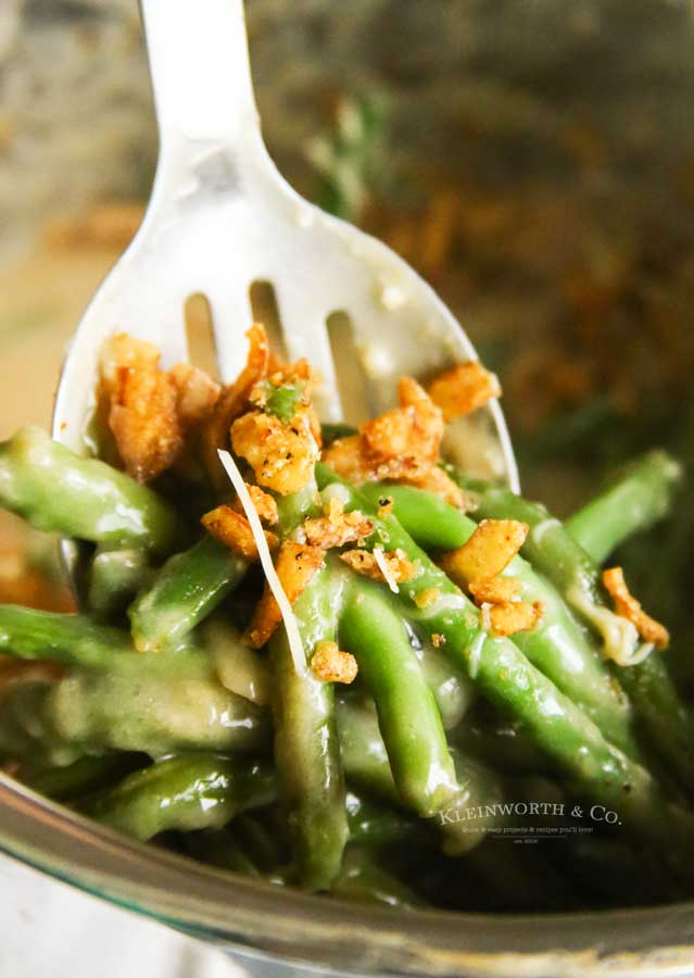 Instant Pot Green Bean Casserole - Taste of the Frontier