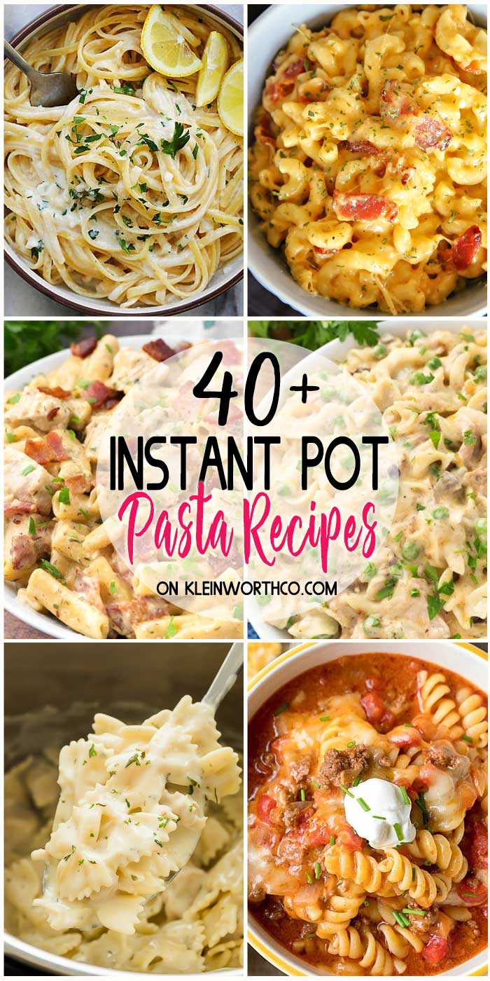 Instant Pot Pasta Recipes