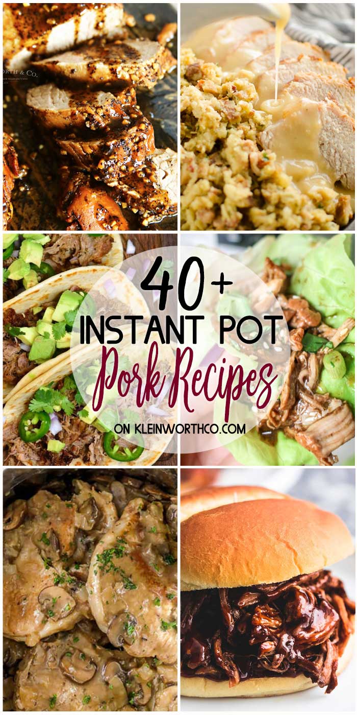 Instant Pot Pork Recipes