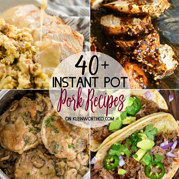 Instant Pot Pork Recipes