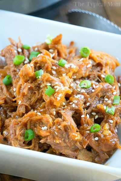 Sweet Asian Instant Pot pulled pork