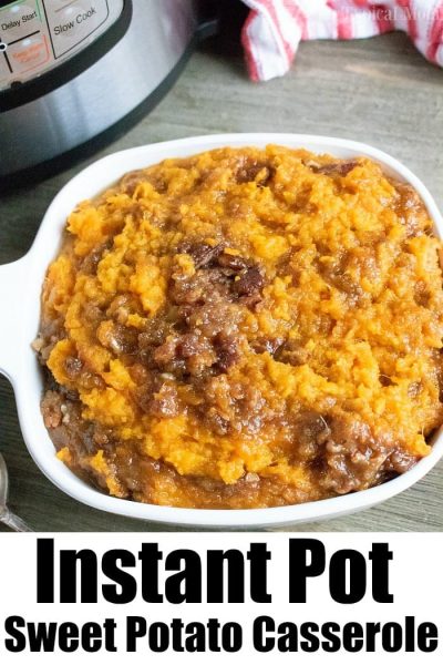 Instant Pot Sweet Potato Casserole