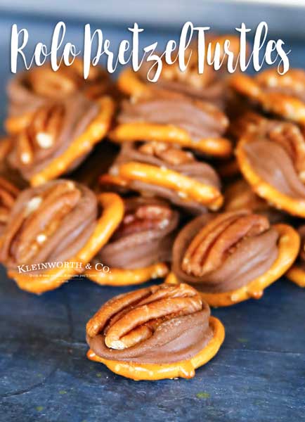 Rolo Pretzel Turtles