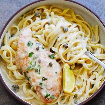 Instant Pot Creamy Chicken Piccata