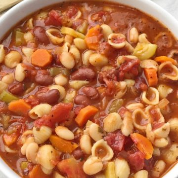 Minestrone soup