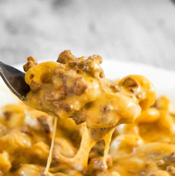 Instant Pot Bacon Cheeseburger Pasta