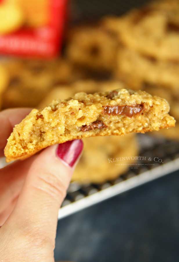 Salty & Sweet Oatmeal Cookies