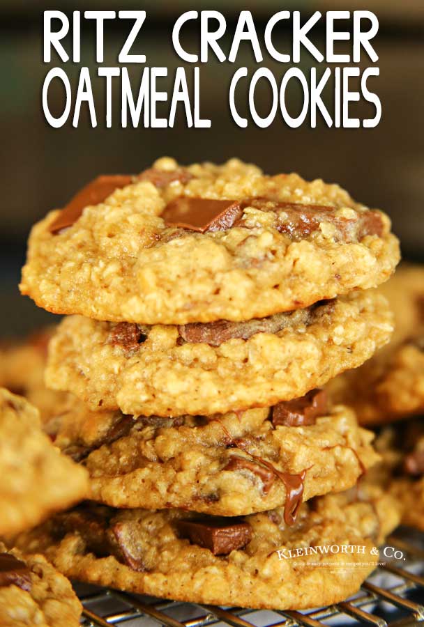 Chewy Oatmeal Cookies