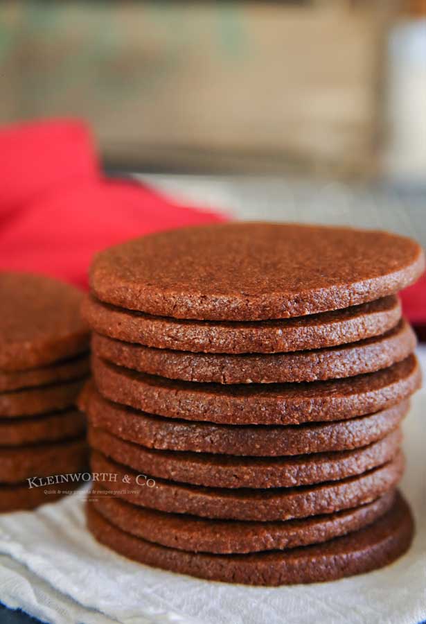 Chocolate Sugar Cookies recipe