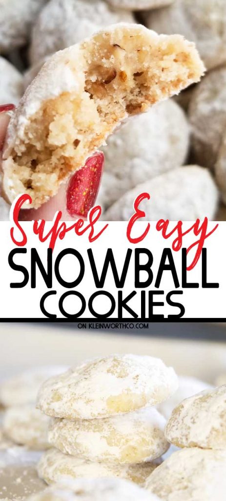 Easiest Snowball Cookies