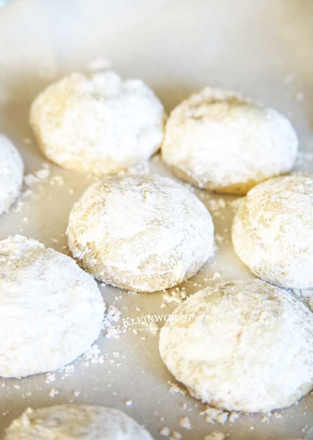 Easiest Snowball Cookies recipe