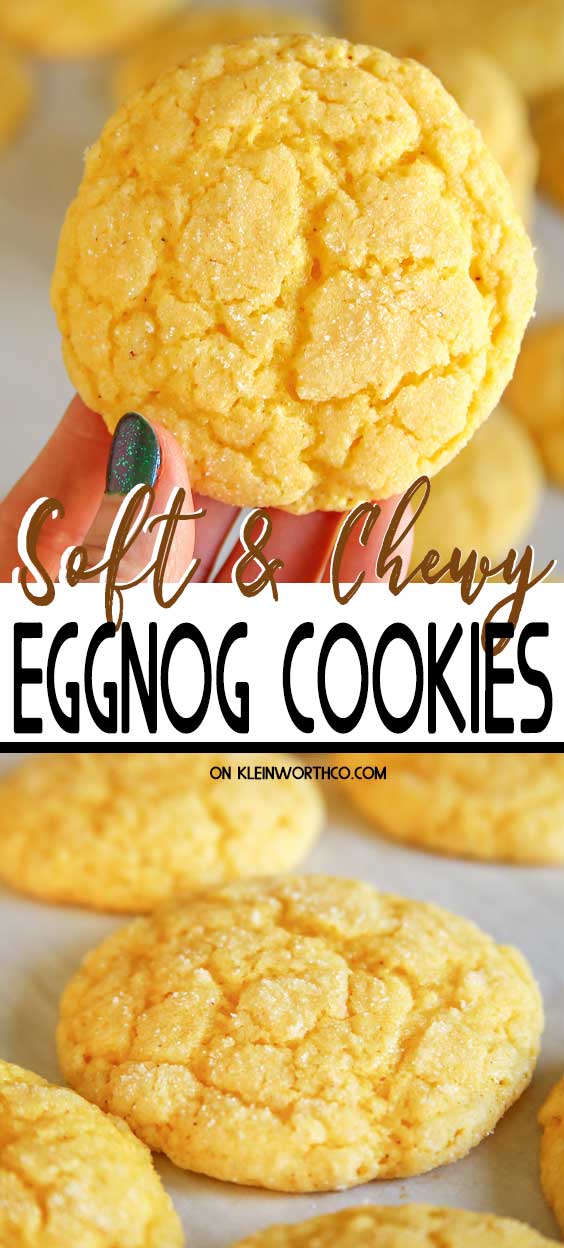 Eggnog Cookies