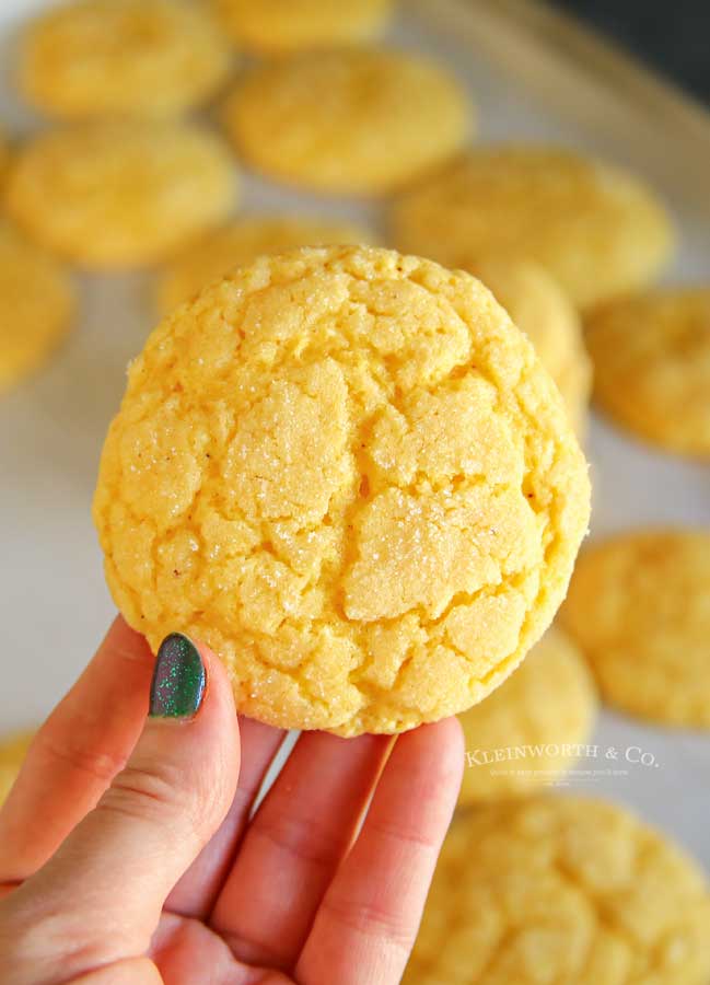 Soft & Chewy Eggnog Cookies