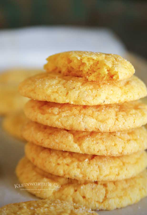 Super Easy Eggnog Cookies