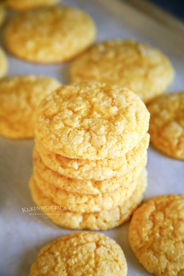 Eggnog Cookies with glaze