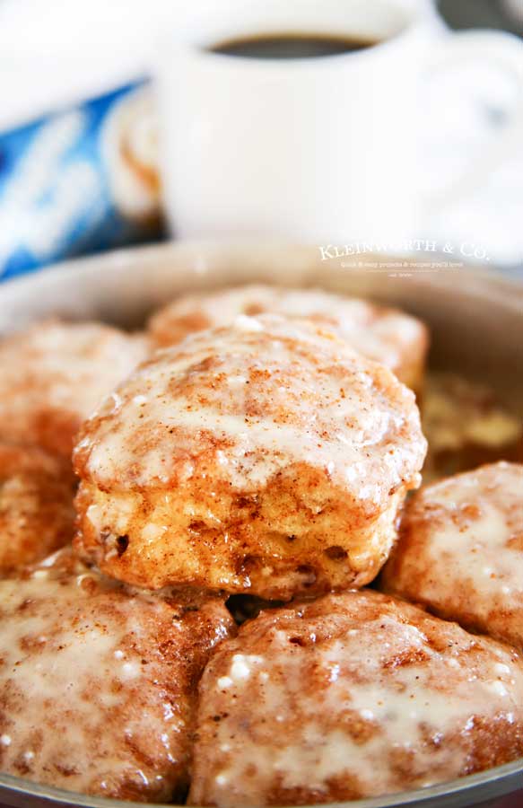 Eggnog Cinnamon Rolls Breakfast