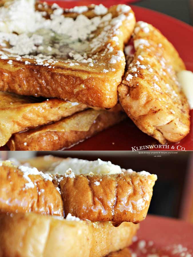 Best holiday recipe - Eggnog French Toast