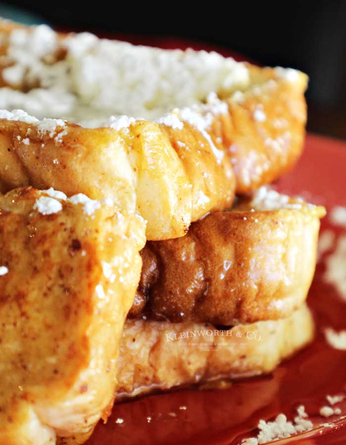 how to make Eggnog French Toast