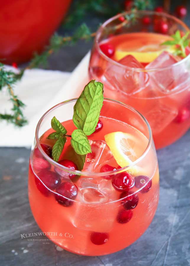 Holiday Party Punch - Taste of the Frontier