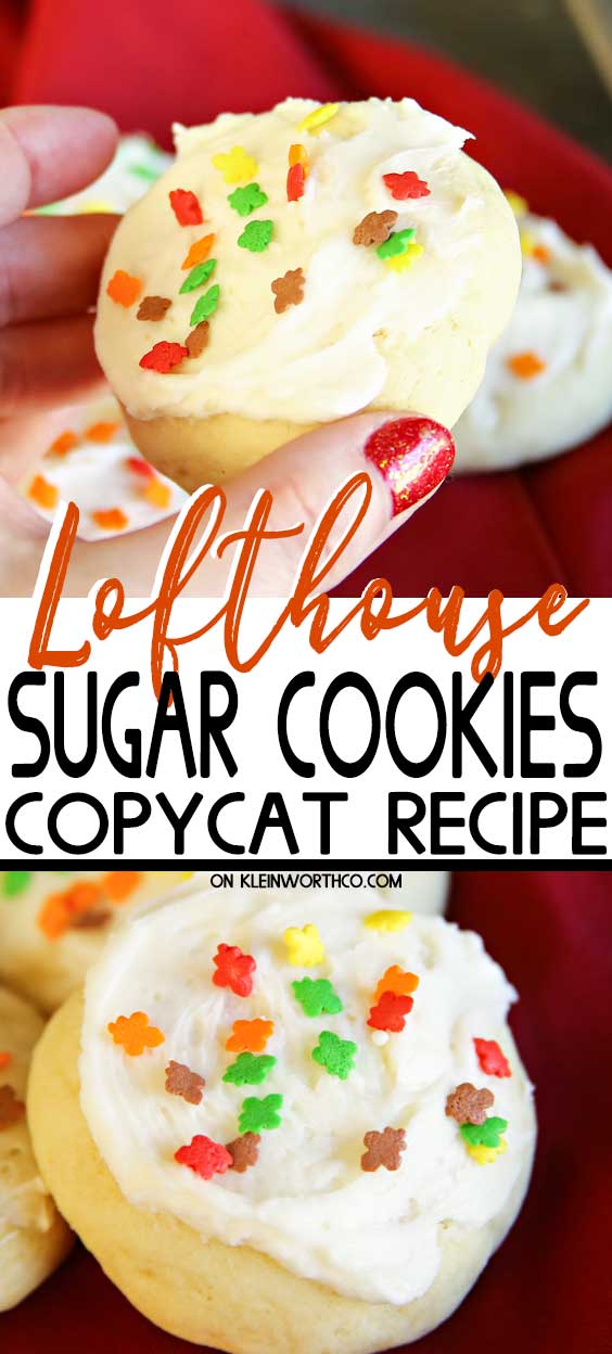 Fall Lofthouse Sugar Cookies - Copycat Recipe