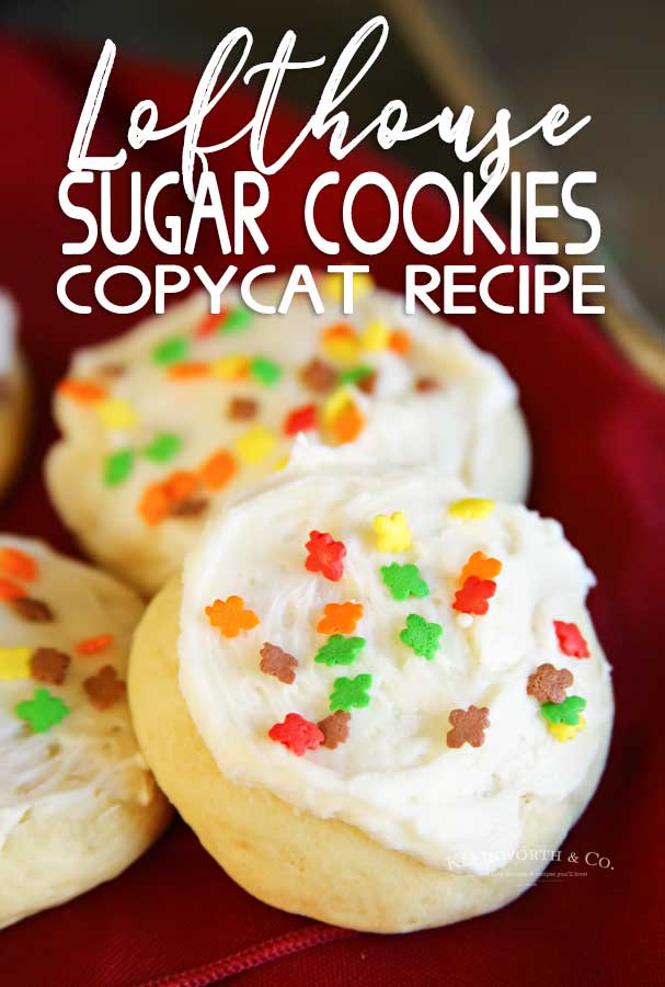 Fall Lofthouse Sugar Cookies - Copycat Recipe