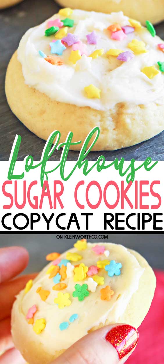 Spring Lofthouse Sugar Cookies - Copycat Recipe