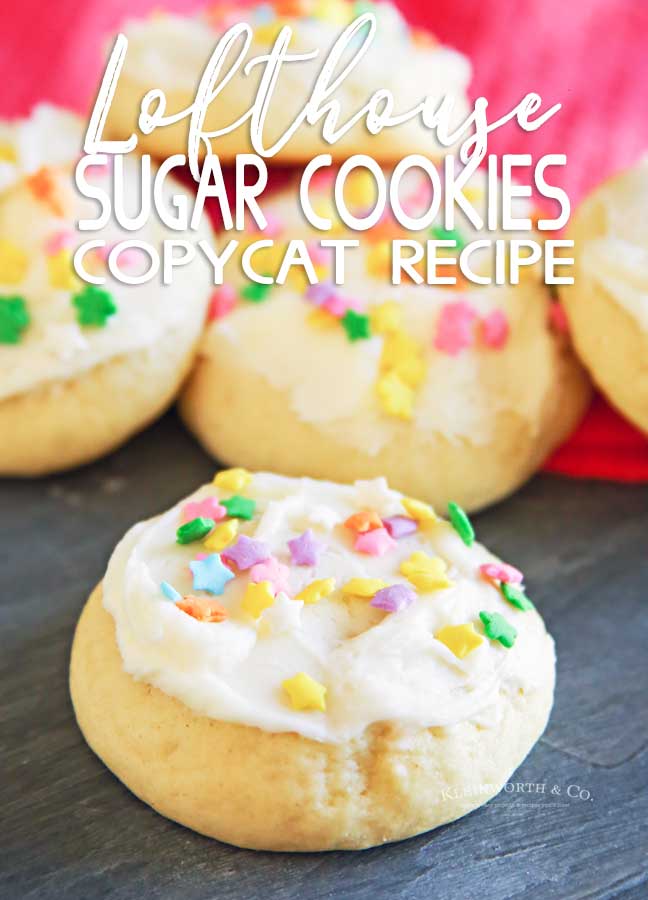 Spring Lofthouse Sugar Cookies - Copycat Recipe