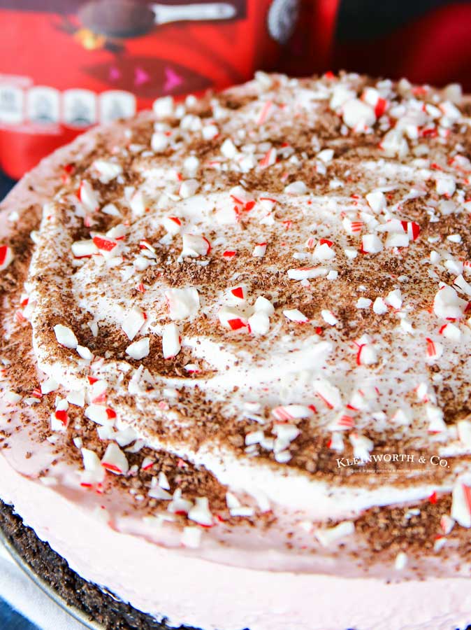 How to make No-Bake Peppermint Cheesecake