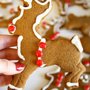 How to make Rudolph-Gingerbread-Cookies