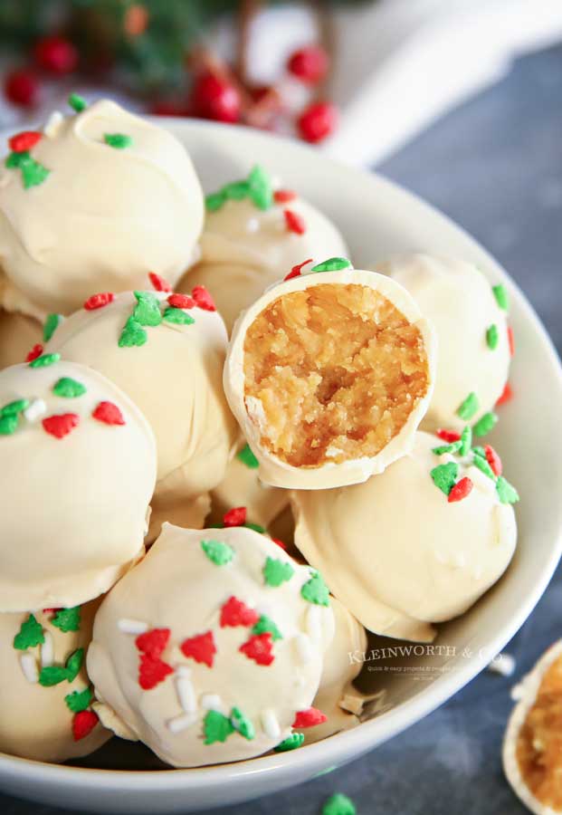 Sugar Cookie Truffles recipe