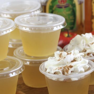 Apple Pie Jello Shots