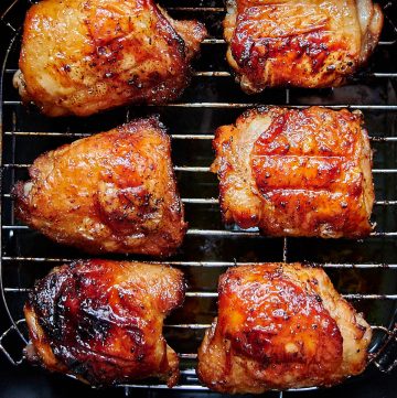 Air Fryer Chicken Thighs