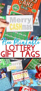 Lottery Gift Tags- Free Printable