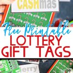 Lottery Gift Tags- Free Printable