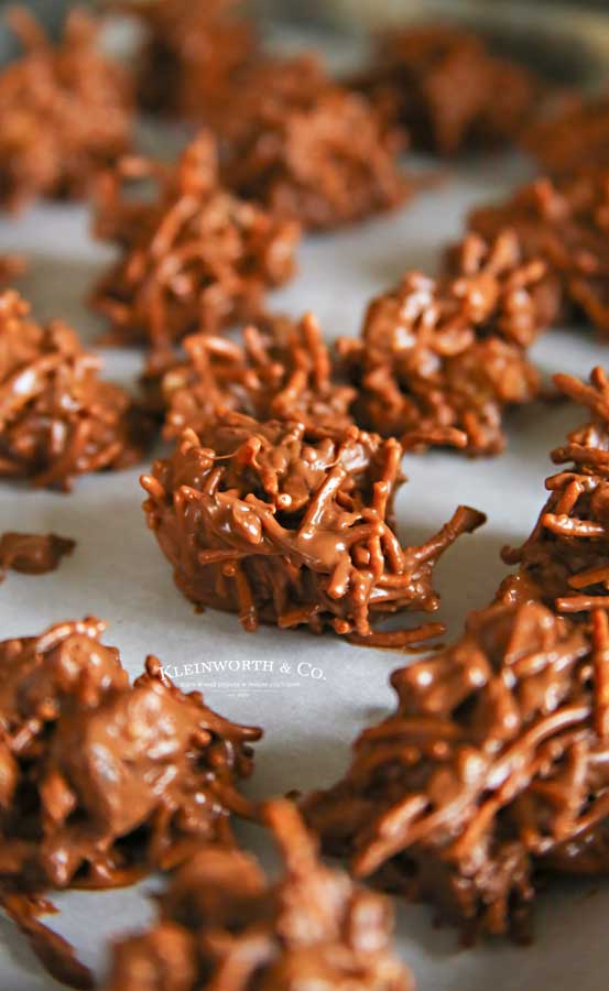 No-Bake Chocolate Haystacks recipe