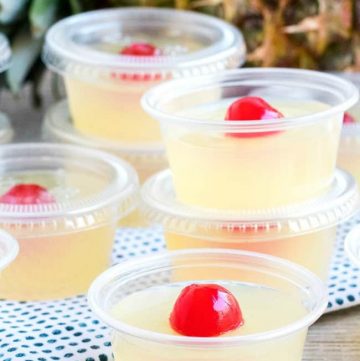 Pina Colada Jello Shots