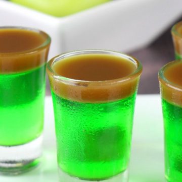 Caramel Apple Jello Shots