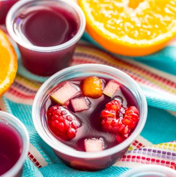 Sangria Jello Shots