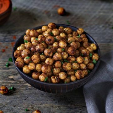 Smoky Air Fryer Chickpeas