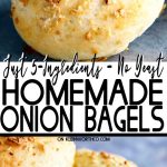 Homemade Onion Bagels