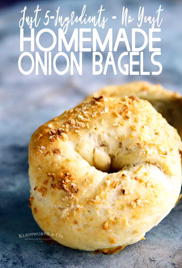 Homemade Onion Bagels