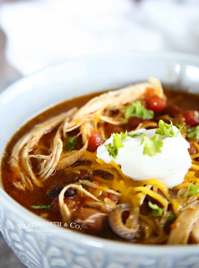 Chicken Chili - pressure cooker