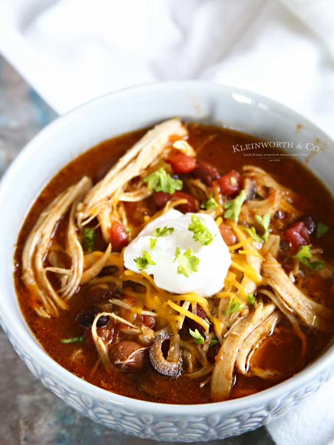 Instant Pot Chicken Chili Recipe