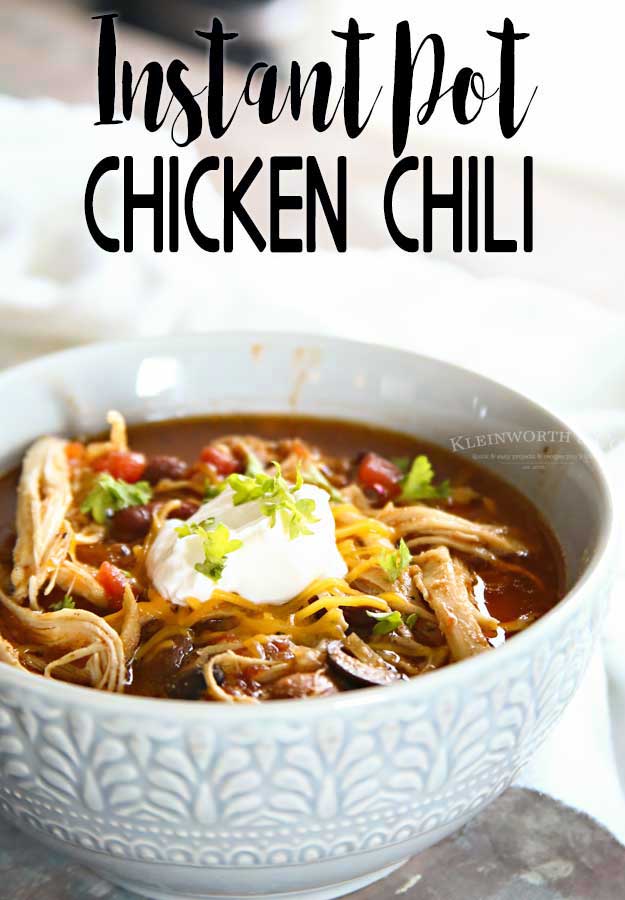 Instant Pot Chicken Chili